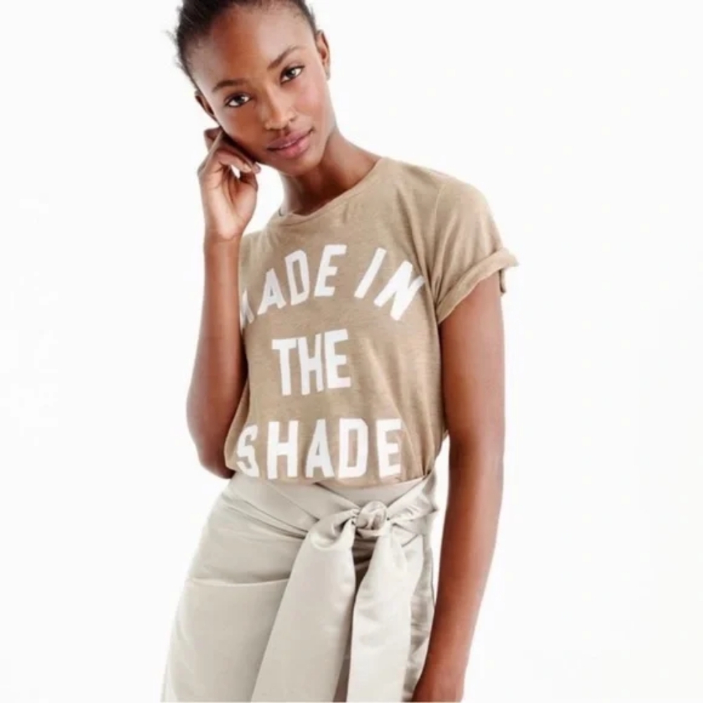 100% LINEN J CREW T SHIRT